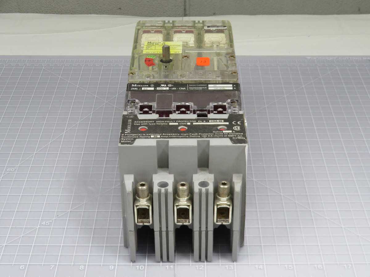 MOELLER NZM6B-63/ZM6 33-200-OBI-CNA INSTANTANEOUS TRIP CIRCUIT BREAKER T201400 - CIRCUIT BREAKERS