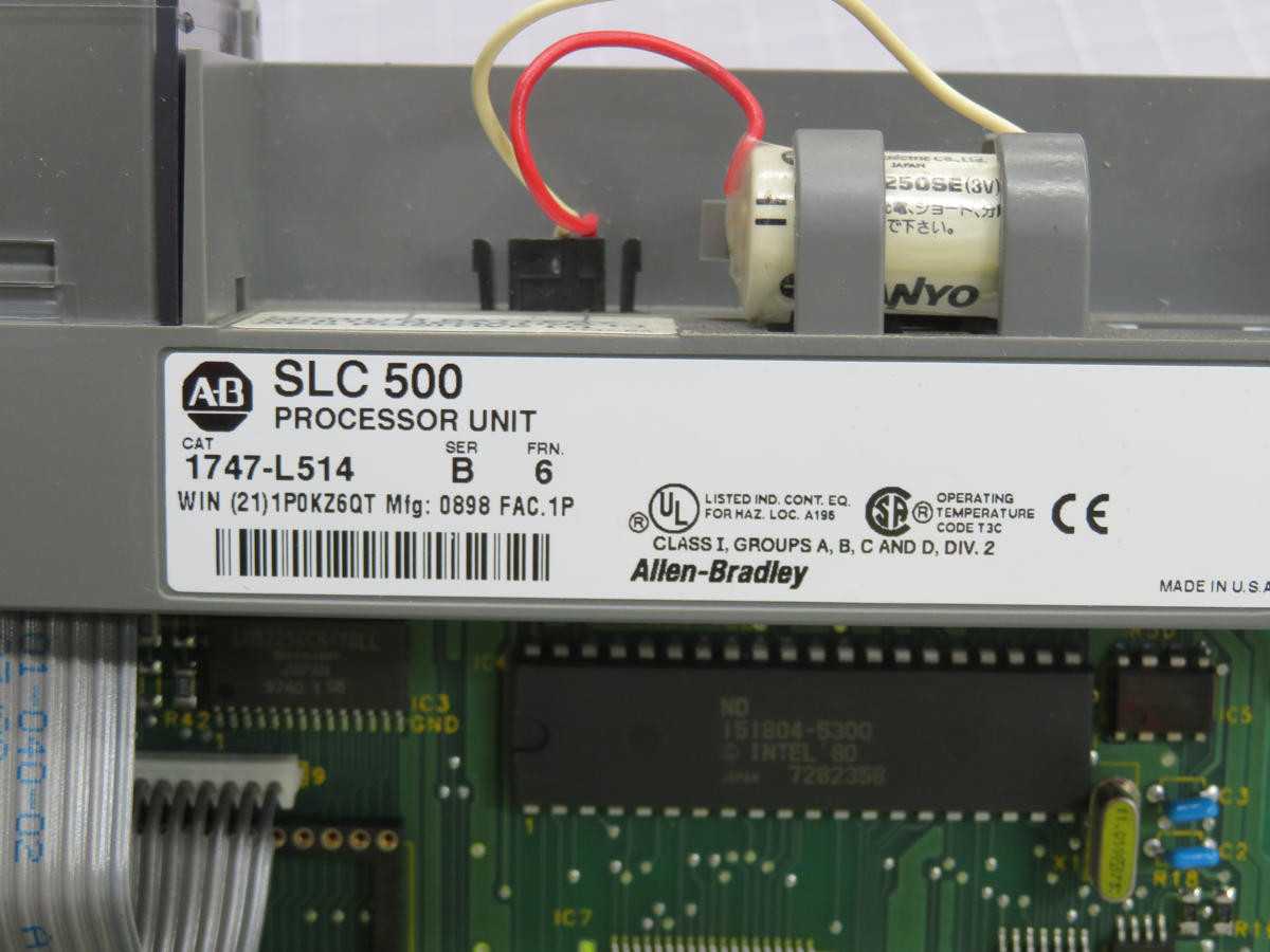 ALLEN BRADLEY 1747-L514 PROCESSOR T232284 - MISCELLANEOUS