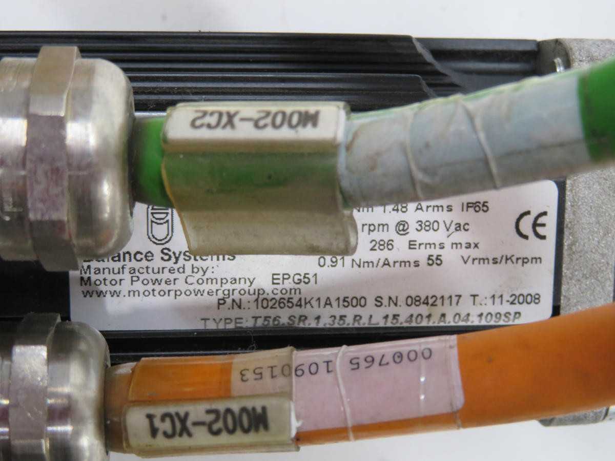 EPG 51/2.9.11.2.R.14 AC Servo Motor T210387 - High Efficiency Power Solution - SERVO