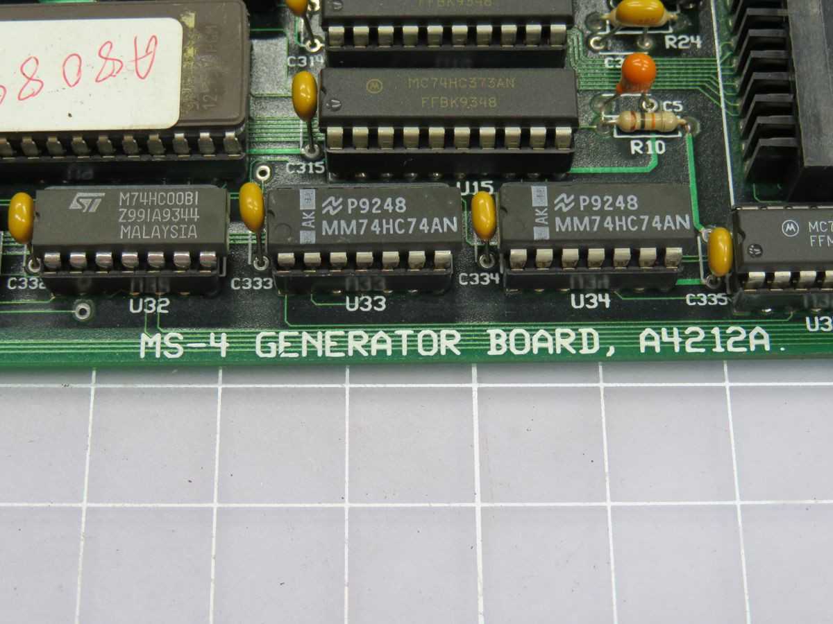 HANSVEDT A4212A GENERATOR CIRCUIT BOARD T248823 - PCB CIRCUIT BOARDS