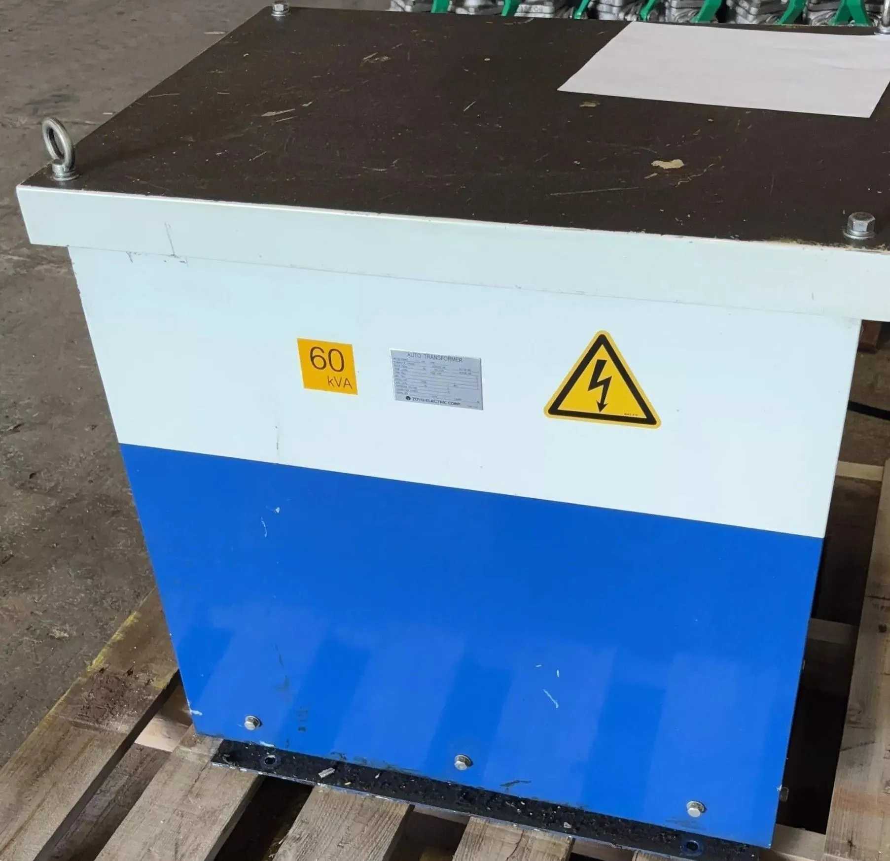 2014 TOYO TA-VR 3 PHASE TRANSFORMER 60 KVA 480-400-380-220V 220-200V - DRY TRANSFORMERS