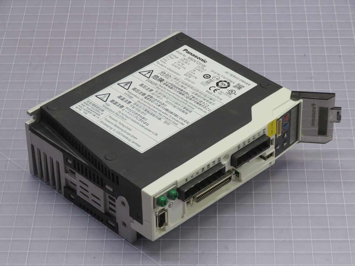 PANASONIC MBDKT2510E AC SERVO DRIVER T255487 - MOTOR DRIVES