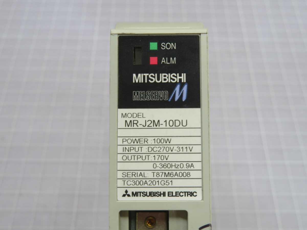 MITSUBISHI MR-J2M-10DU SERVO DRIVE T245855 - SERVO