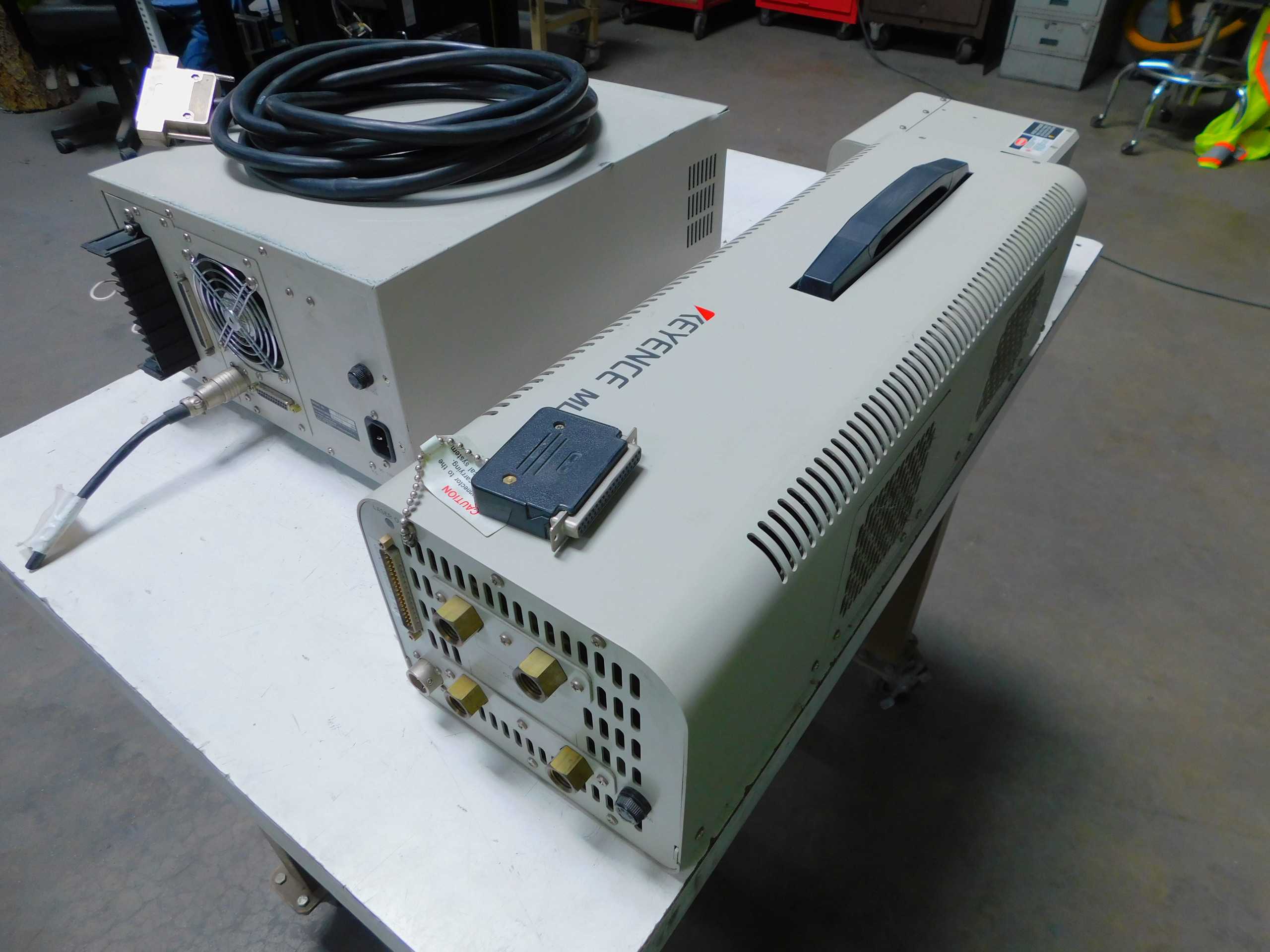 KEYENCE ML-9011 ML9001 SCANNING LASER MARKER - LASER CUTTING MACHINES