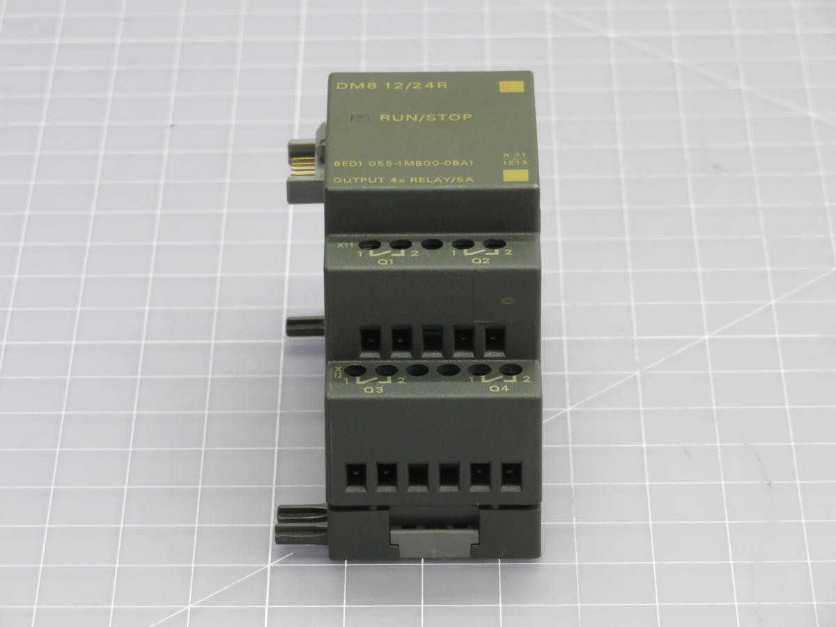 SIEMENS 6ED1055-1MB00-0BA1 EXPANSION MODULE T214631 - PLC MODULES