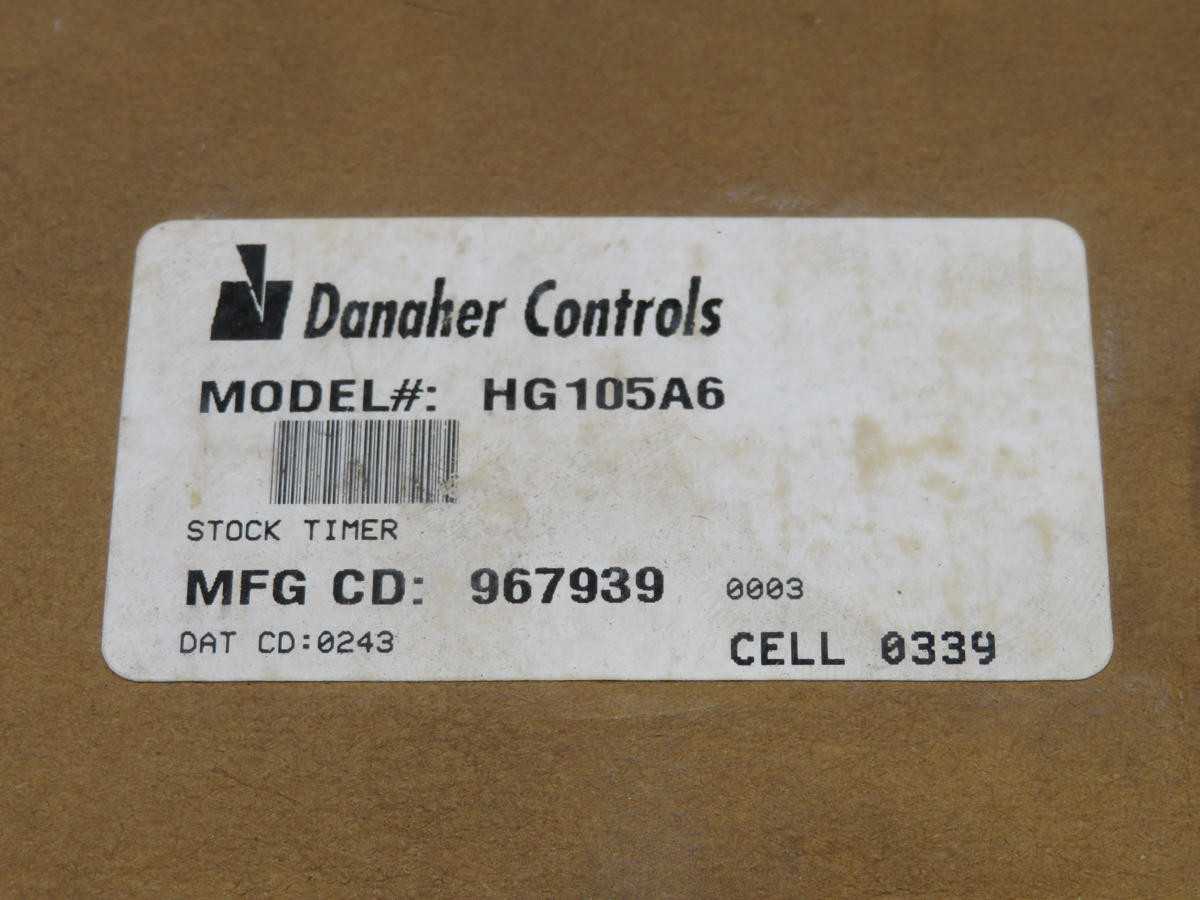 Eagle Signal HG105A6 Flexopulse Series Repeat Cycle Timer T213003 - ELECTRICAL TIMERS