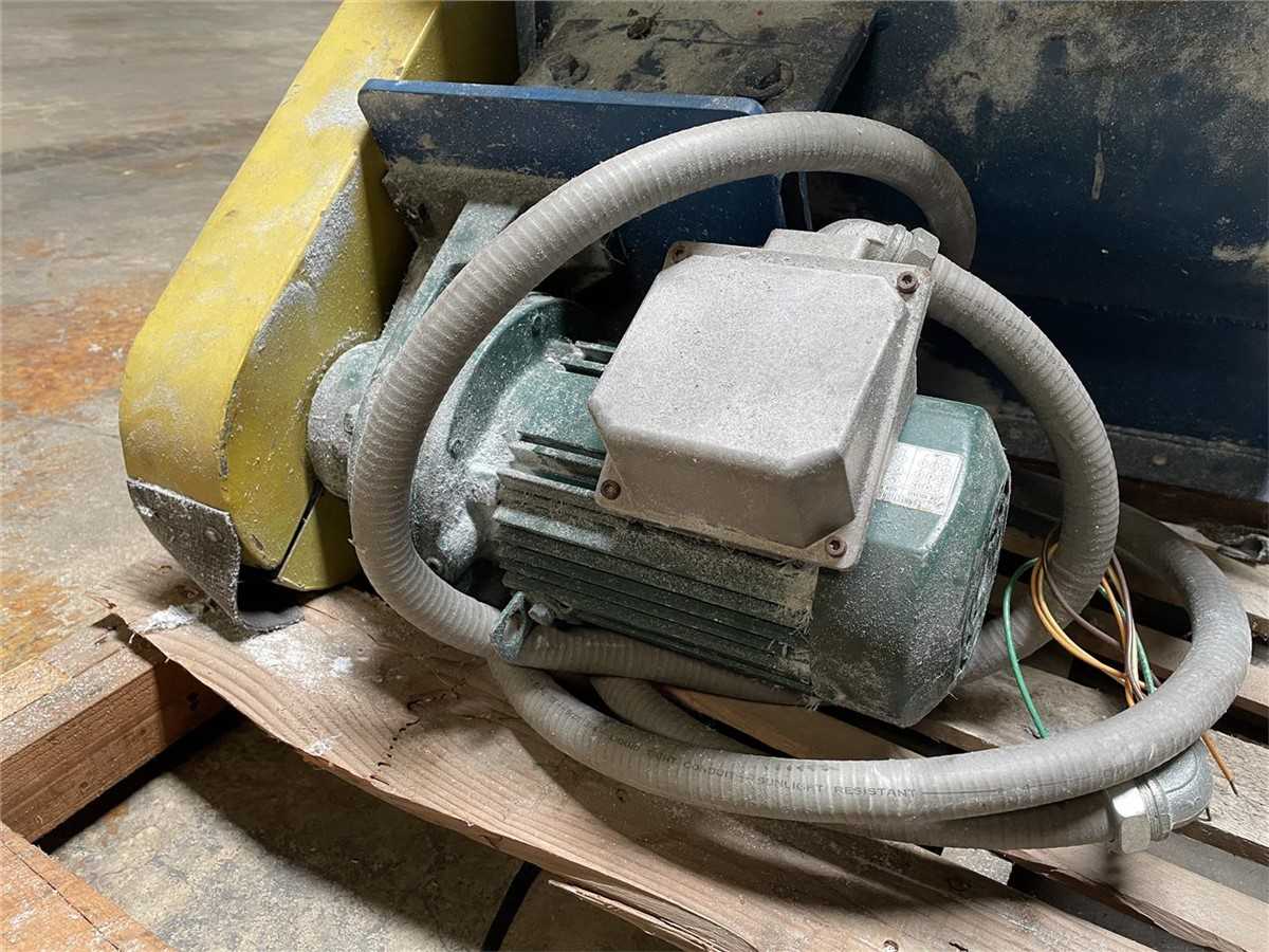 20" X 10" Rotary Air-Lock With 1 HP Motor - ROTARY AIRLOCK VALVE