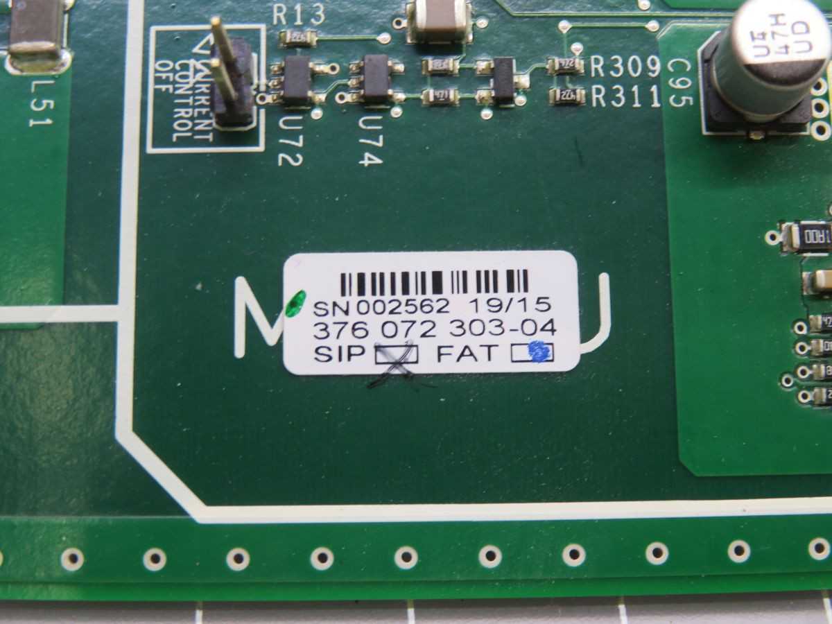 HP 376 072 303-04 SN 002562 CIRCUIT BOARD T260370 - PCB CIRCUIT BOARDS