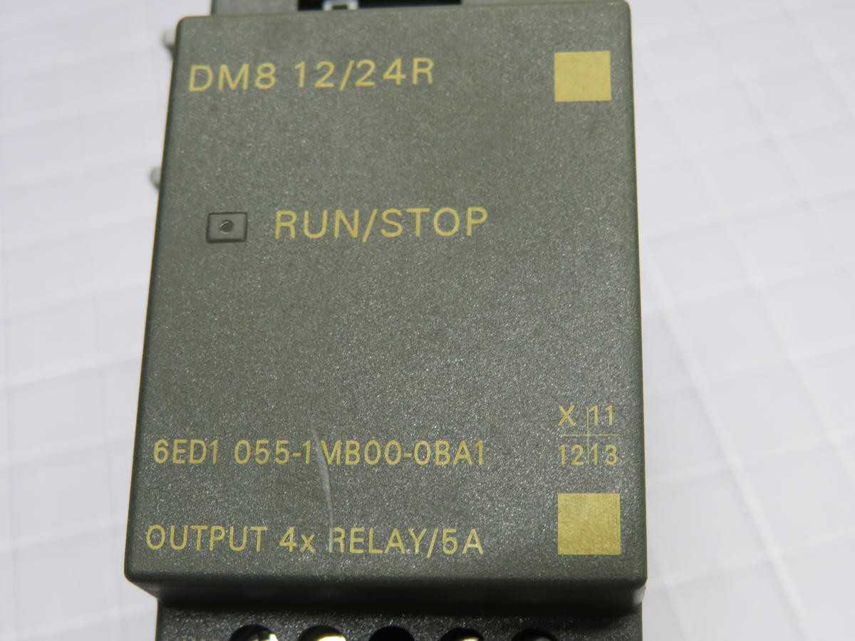 SIEMENS 6ED1 055-1 MB00-0BA1 EXPANSION MODULE T214651 - PLC MODULES