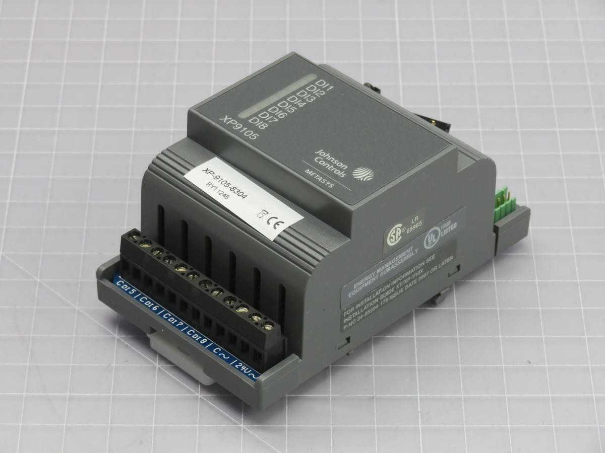 JOHNSON CONTROLS XP-9105-8304 TEMPERATURE\PROCESS CONTROL T228842 - AUTOMATION & CONTROLS