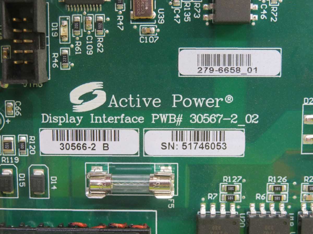 ACTIVE POWER 30567-2_02 30566-2 B CIRCUIT BOARD T260390 - PCB CIRCUIT BOARDS