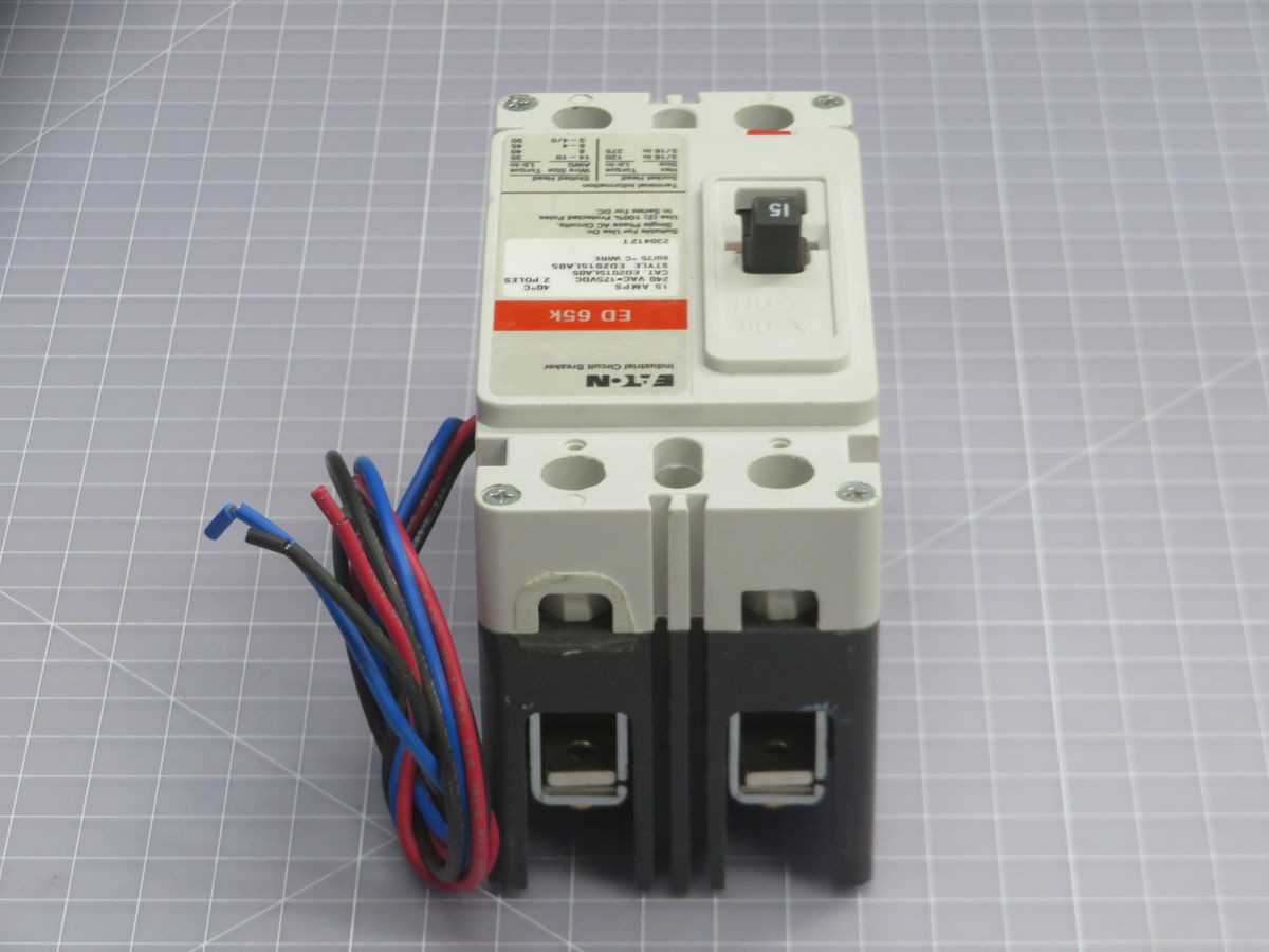 Eaton ED2015LA05 ED65K Molded Case Circuit Breaker T246053 - CIRCUIT BREAKERS