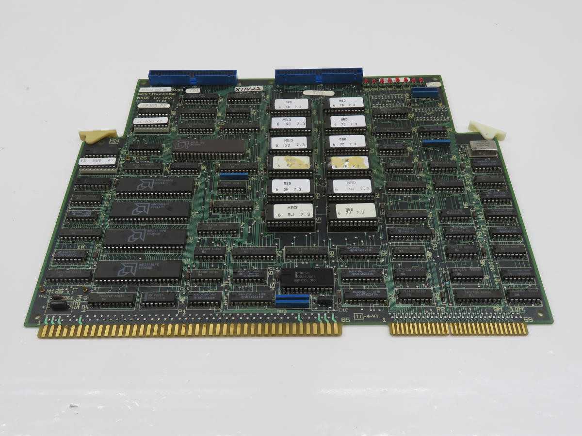 WESTINGHOUSE 7379A93-G01 DATA CHANNEL PROCESSOR CIRCUIT BOARD T211003 - PCB CIRCUIT BOARDS
