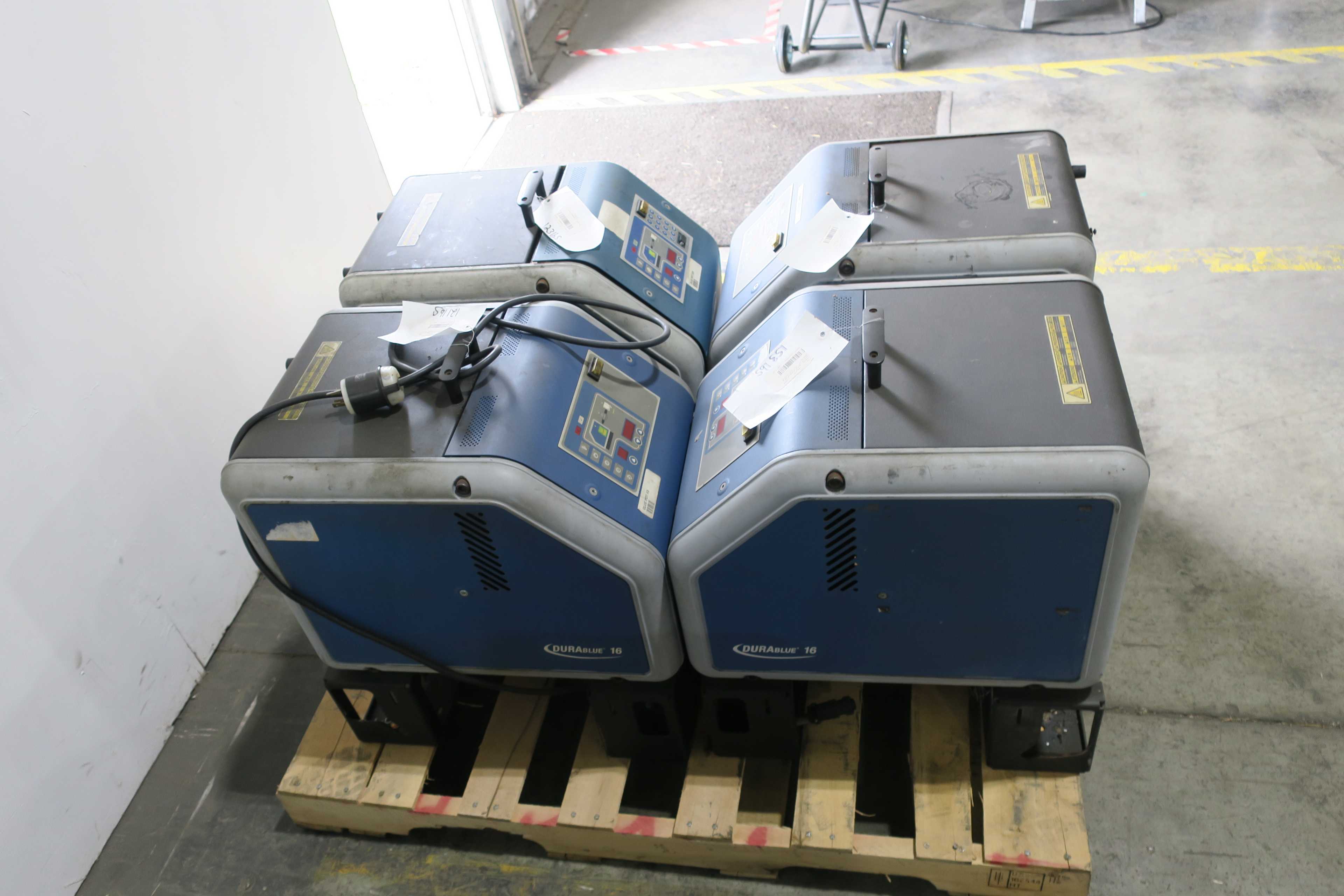 SKU 1777039 - LOT OF 7 ASSORTED NORDSON DURABLUE HOT MELT GLUE MACHINE ASSEMBLIES - PACKAGING