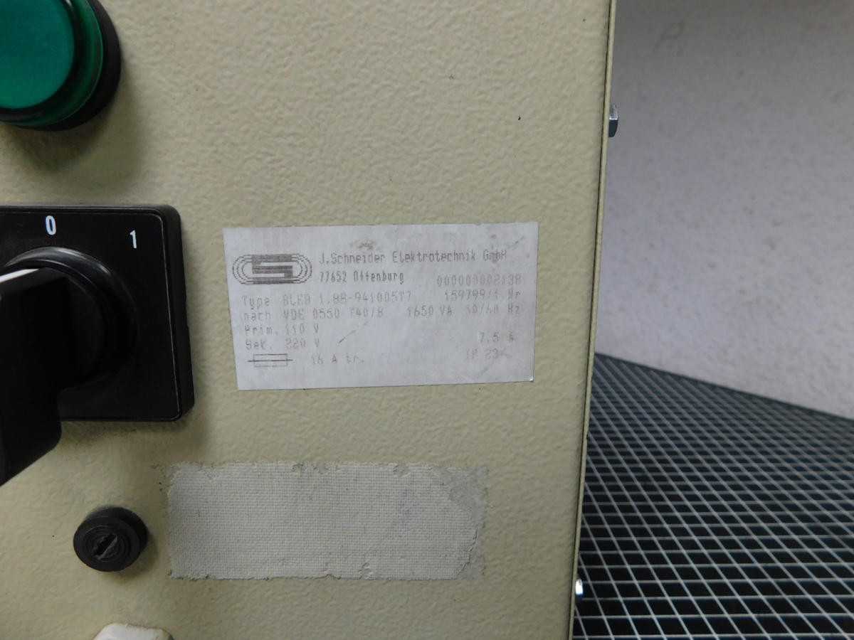 J.SCHNEIDER ELEKTROTECHNIK BLEB 1.8B-941005T7 TRANSFORMER M3003 - DRY TRANSFORMERS