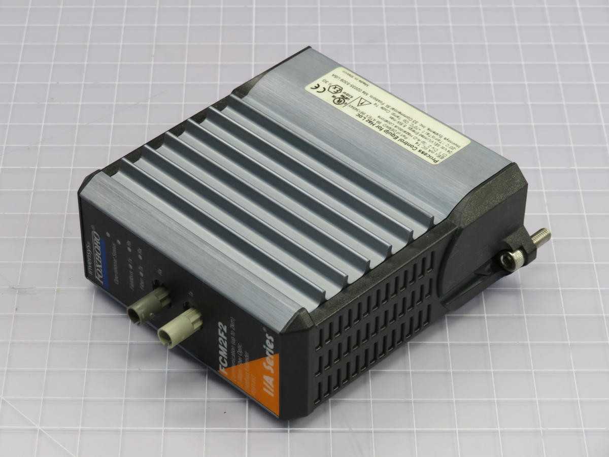 FOXBORO FCM2F2 FIBER OPTIC FIELDBUS EXTENDER ETHERNET AND COMMUNICATION MODULE T212061 - FIBER OPTIC CABLE