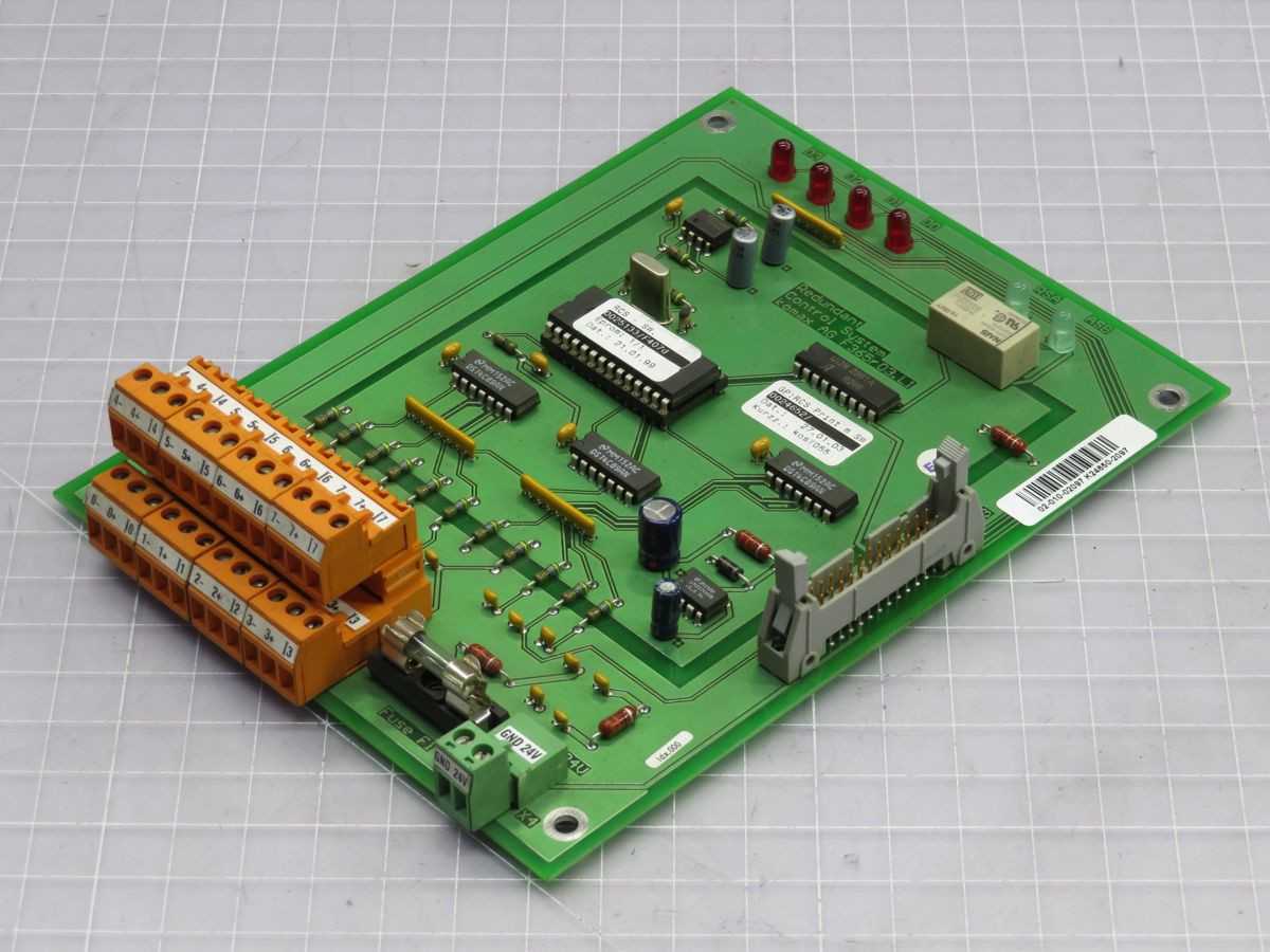 KOMAX F365R03.L1 REDUNDANT CONTROL SYSTEM T255351 - PCB CIRCUIT BOARDS