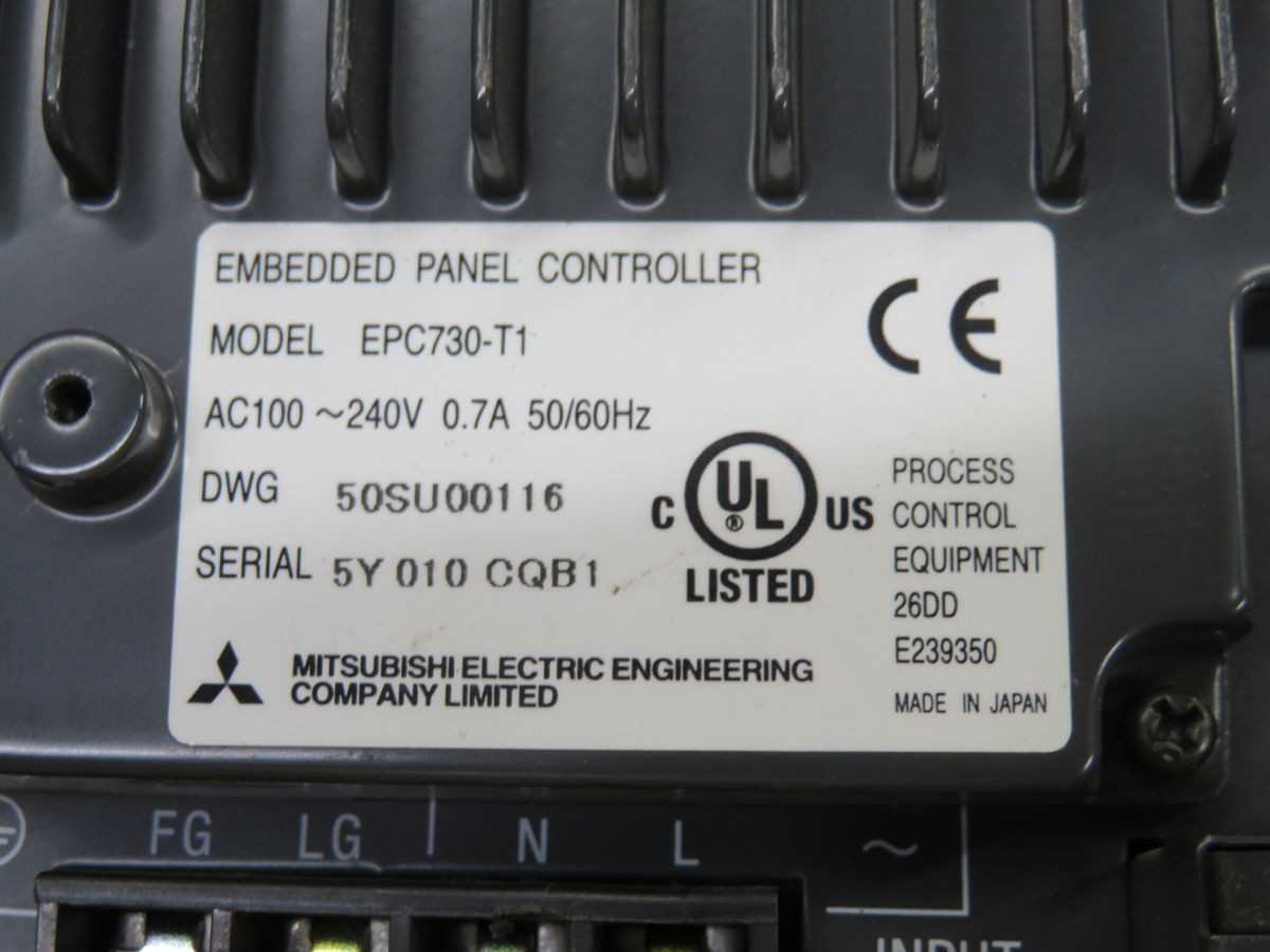 MITSUBISHI EPC730-T1 OPERATOR INTERFACE T248457 - OPERATOR INTERFACE PANELS