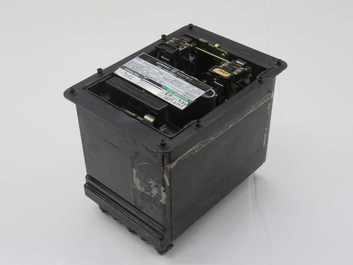 GENERAL ELECTRIC 12IAC66K19A TIME OVERCURRENT RELAY T238418 - ELECTRICAL COMPONENTS