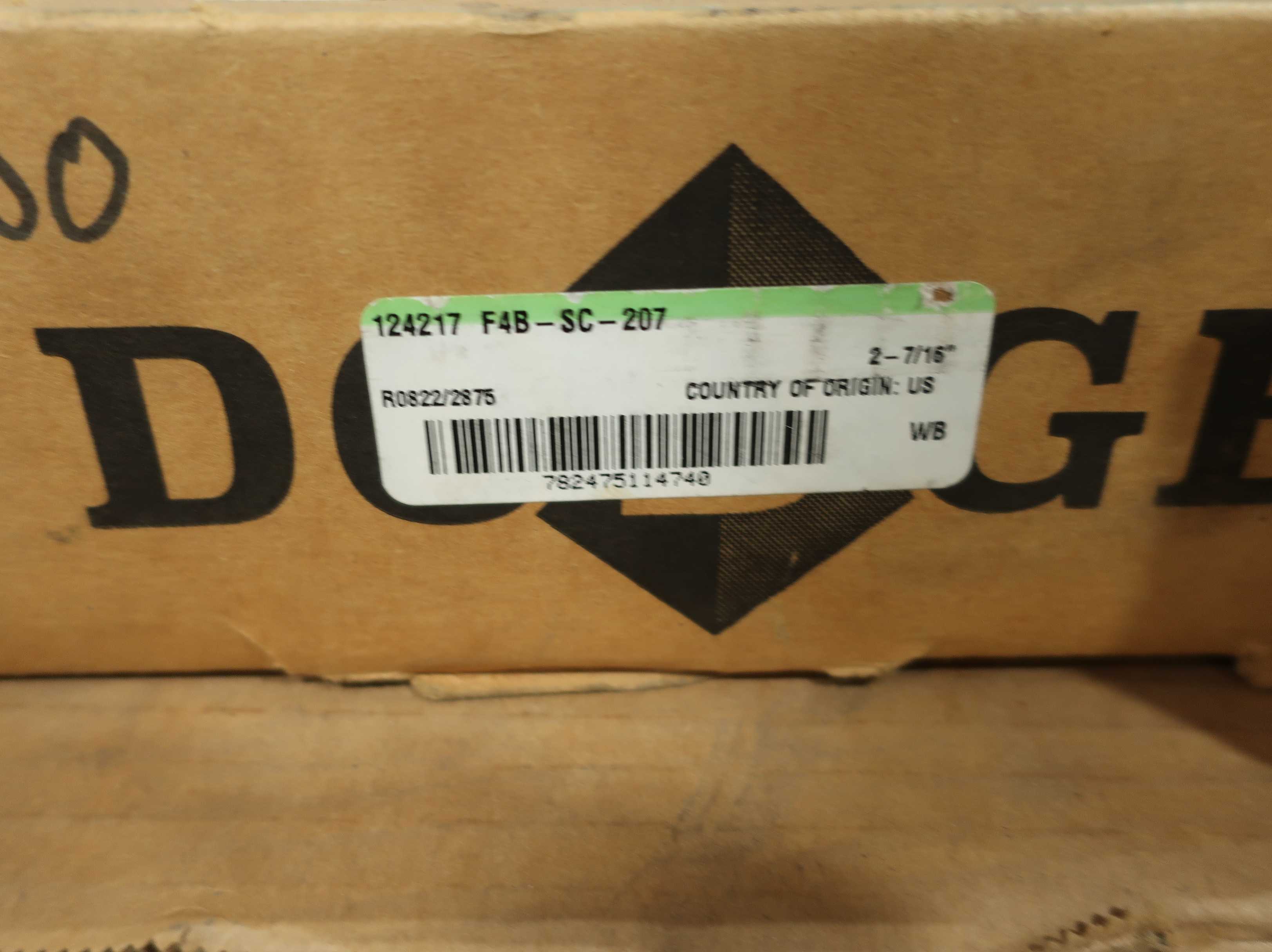 SKU 1773743 - PALLET OF ASSORTED DODGE BEARINGS, PILLOW BLOCK - PILLOW BLOCK BEARING