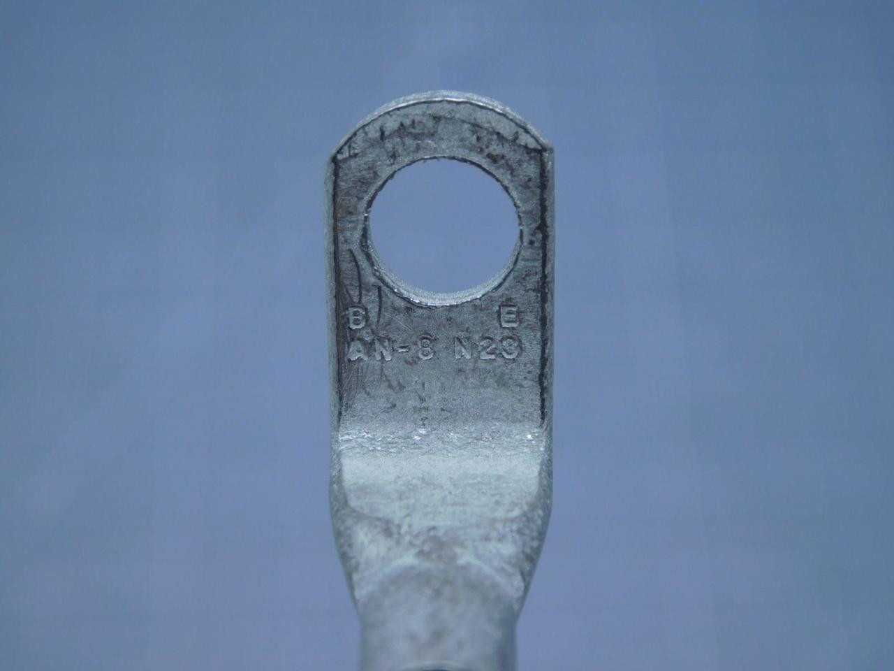 Lot Of 450 AN-8 N23 One Hole Compression Lugs T132111 - ELECTRICAL COMPONENTS