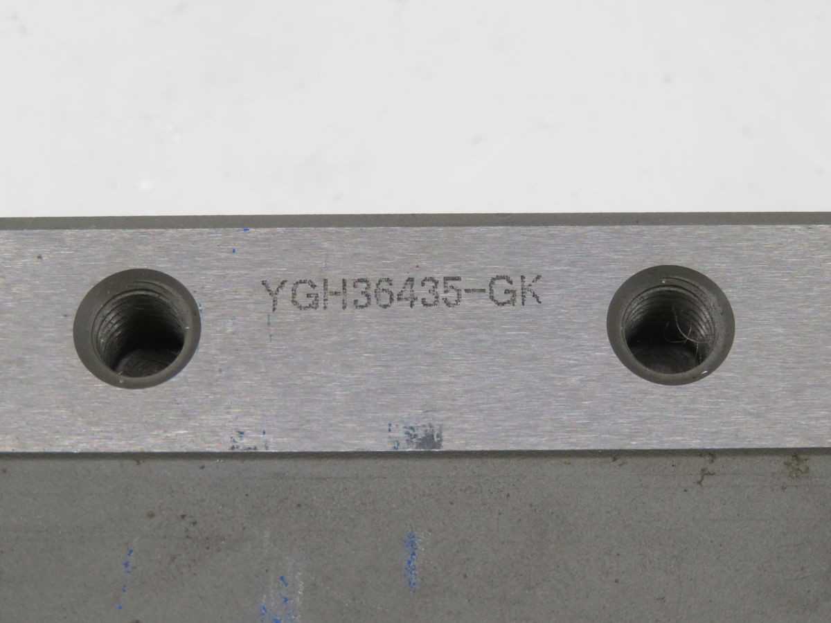 THK YGH36435-GK LINEAR GUIDE RAIL 44 INCH W 2 BEARINGS BH0070 - LINEAR GUIDE