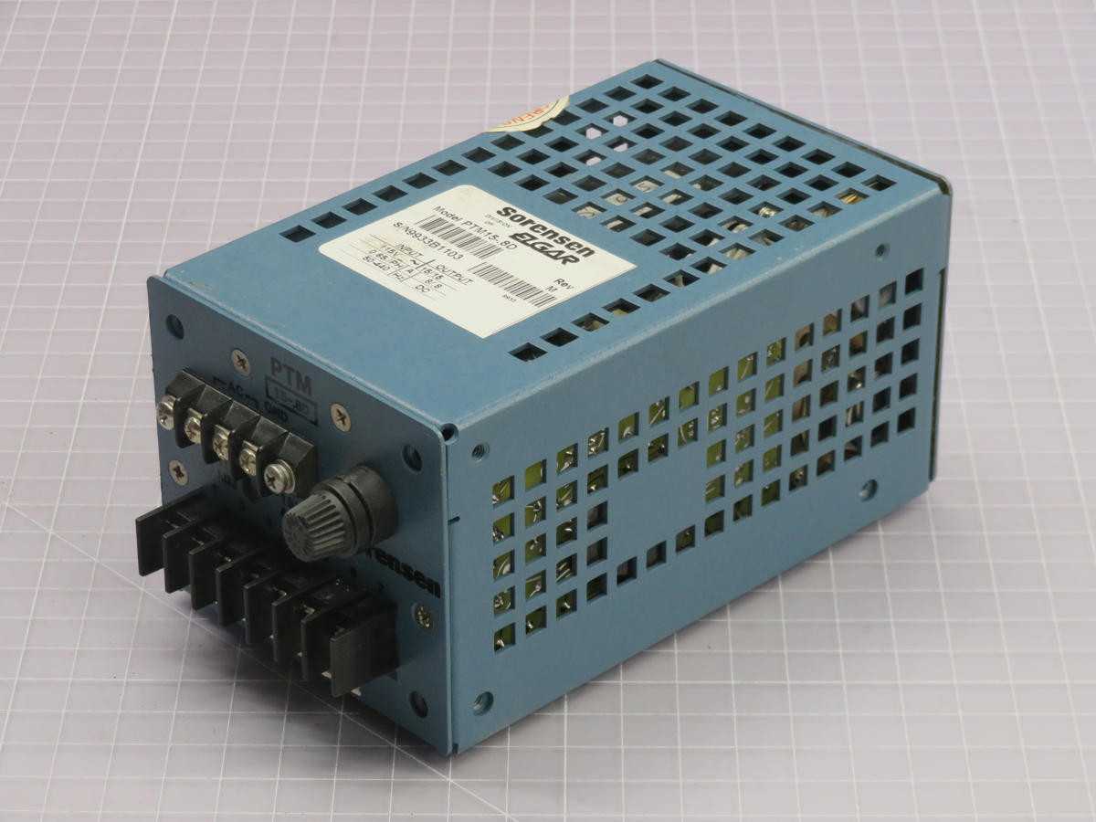 SORENSEN PTM15-.8D POWER SUPPLY T229193 - POWER SUPPLIES