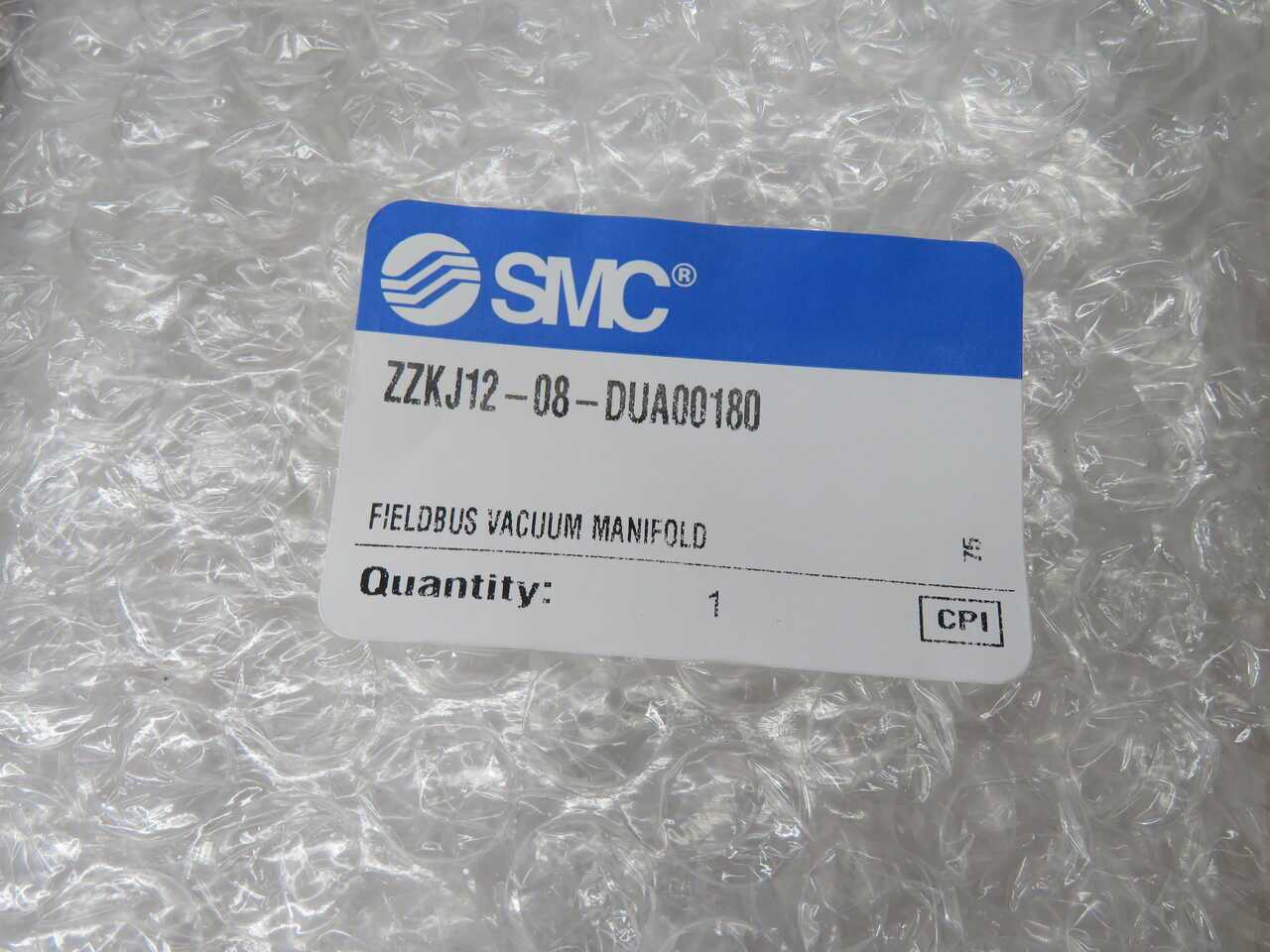 SMC ZZKJ12-08-DUA00180 FIELDBUS-COMPATIBLE VACUUM MANIFOLD T272344 - SOLENOID VALVE
