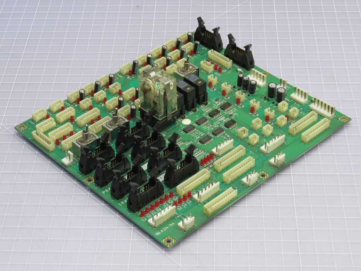 SAKI PB0003-B SINGLE RELAY CIRCUIT BOARD T253444 - PCB CIRCUIT BOARDS