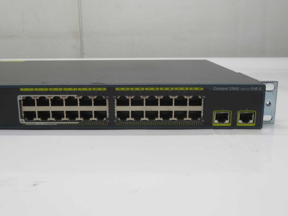 Cisco WS-C2960-24LT-L PLC Module T243714 - Reliable Networking Solution - PLC MODULES
