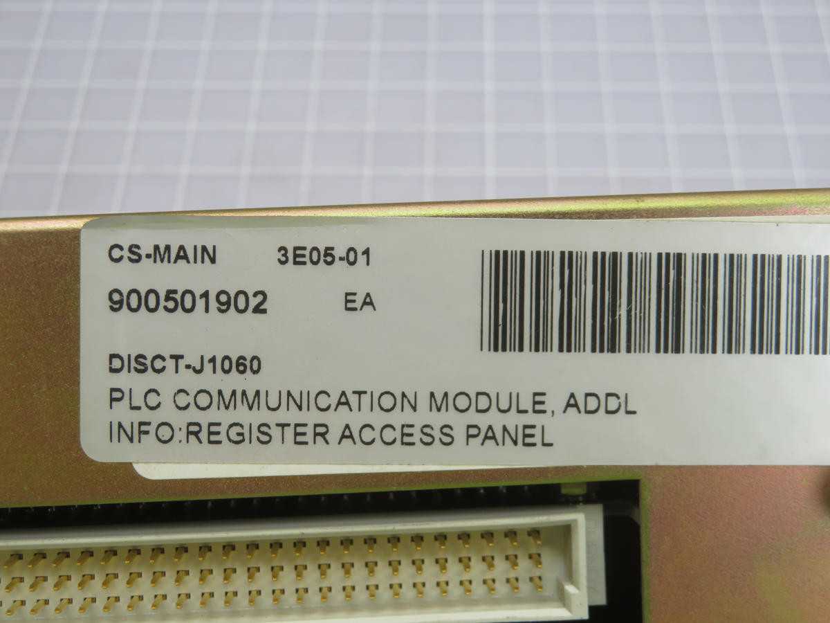 YASKAWA DISCT-J1060 PLC MODULE, COMMUNICATION MODULE T240523 - PLC MODULES