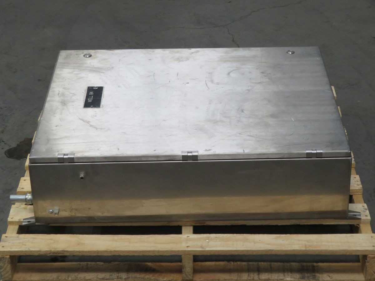 HOFFMAN A-160 STAINLESS STEEL INDUSTRIAL CONTROL PANEL ENCLOSURE T254014 - ELECTRICAL ENCLOSURES