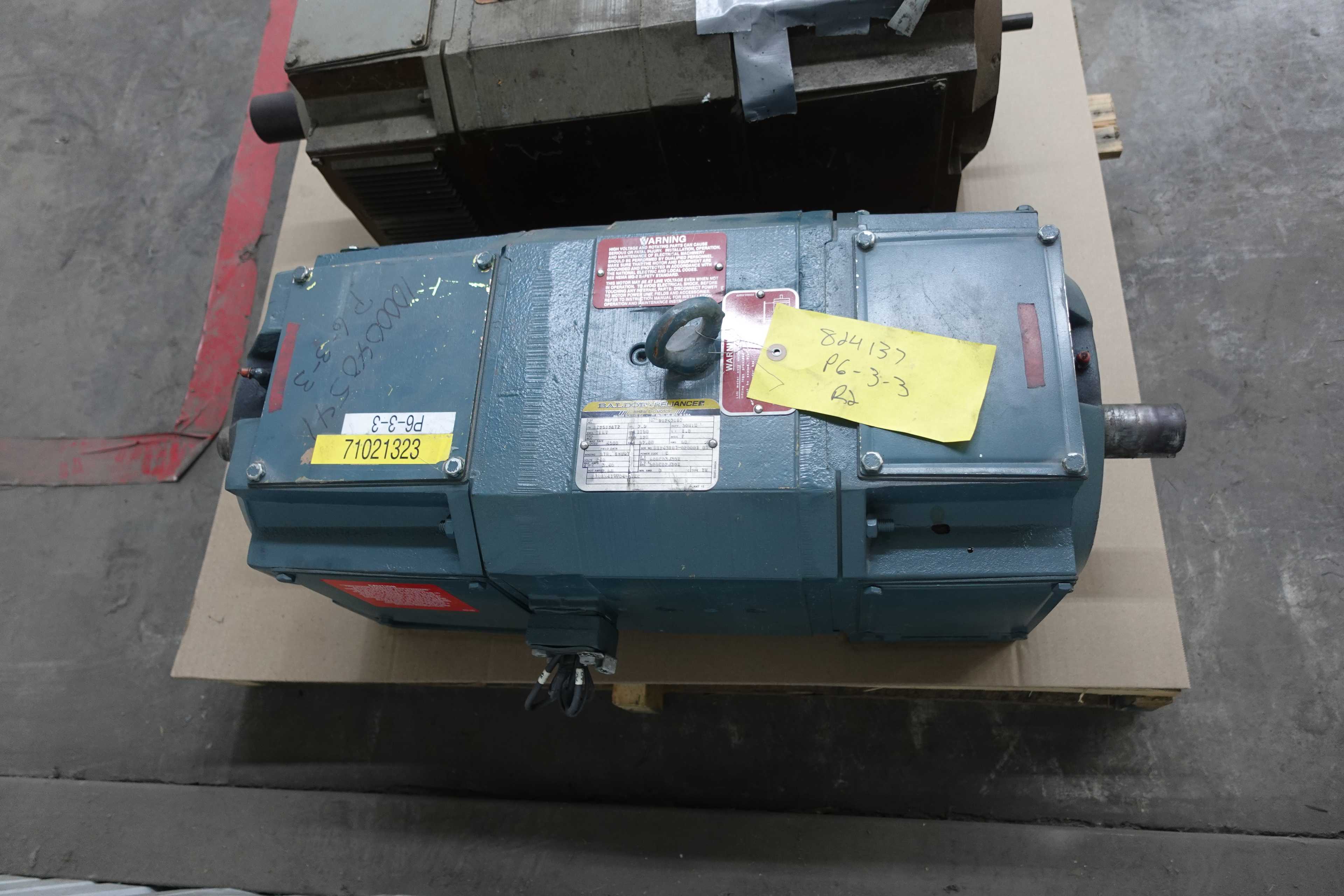 SKU 1774845 - LOT OF 2 BALDOR RELIANCE DC MOTORS - DC MOTOR