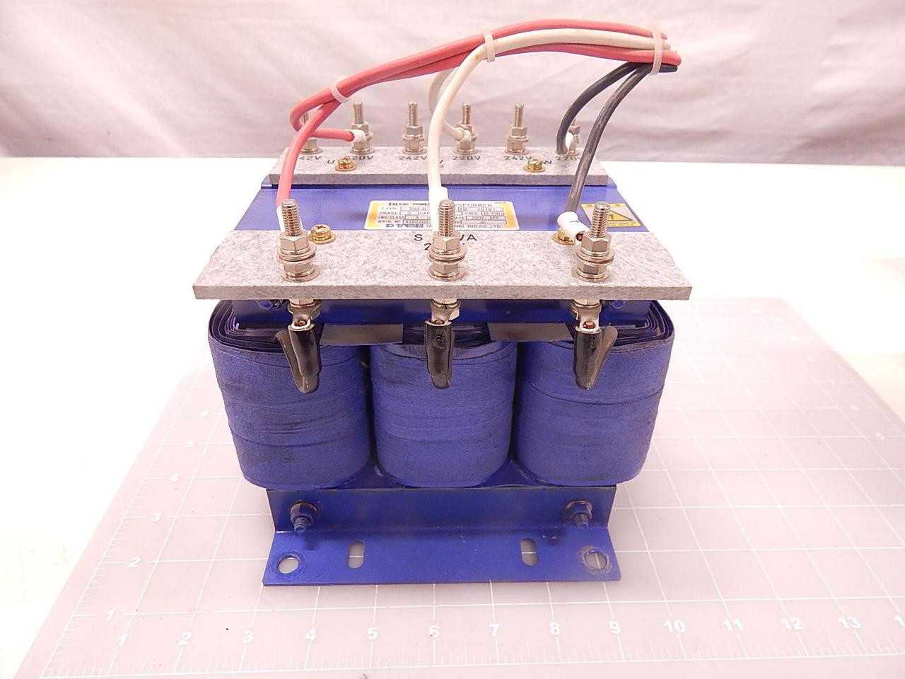 BLUE POWER TAISEI STA3-K3-ATR 3KVA TRANSFORMER T77199 - AUTOMATION & CONTROLS