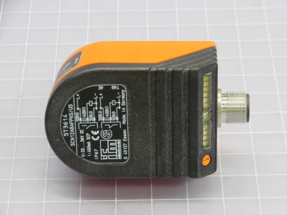 IFM Electronic SCN12ABAFPKG/US ST3614 Flow Monitor T242760 - FLOW MEASUREMENT