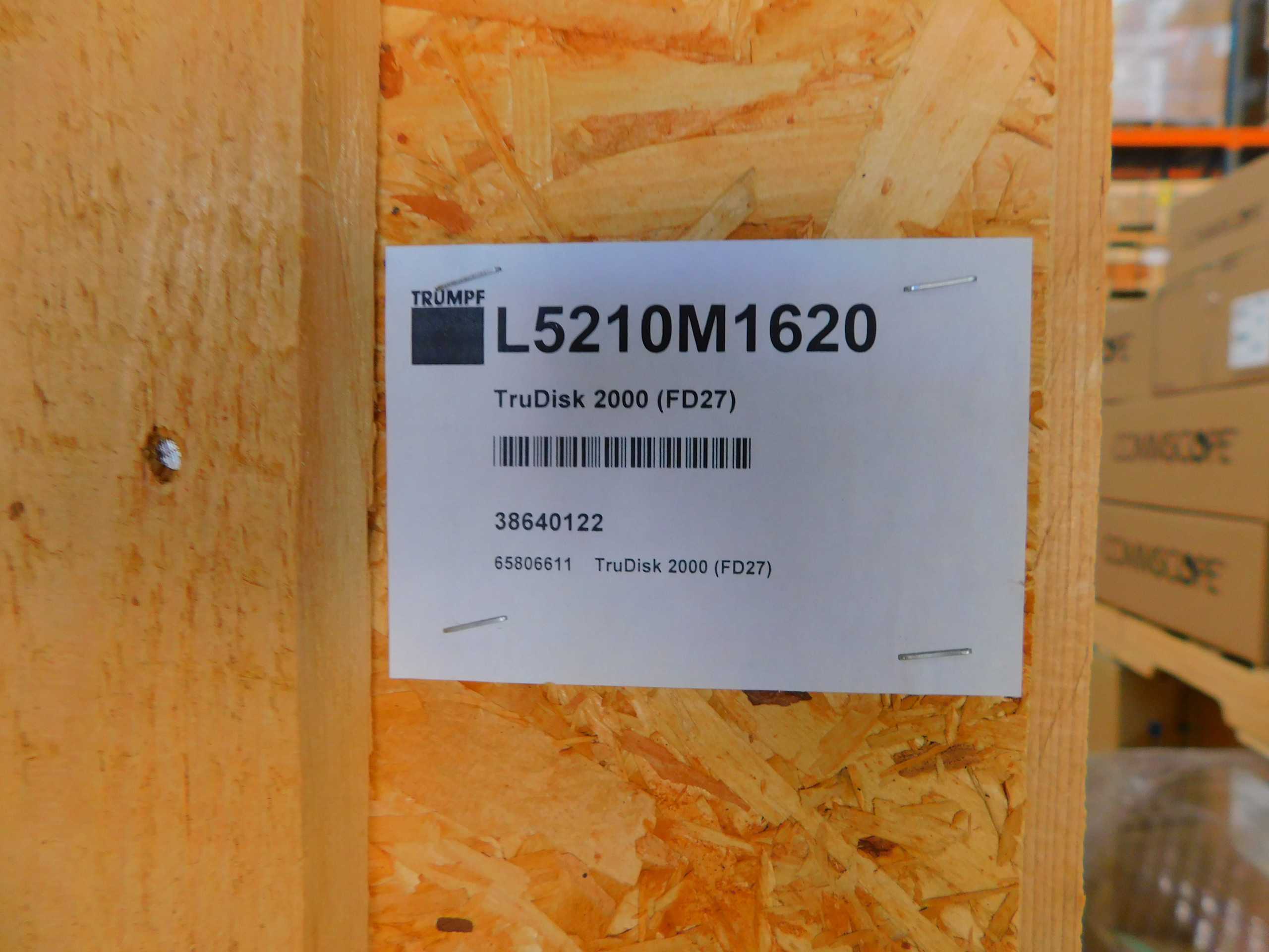 TRUMPF Trudisk 2000 High-Power Diode-Pumped Solid-State Thin-Disk Laser 2000 W - LASER CUTTING MACHINES