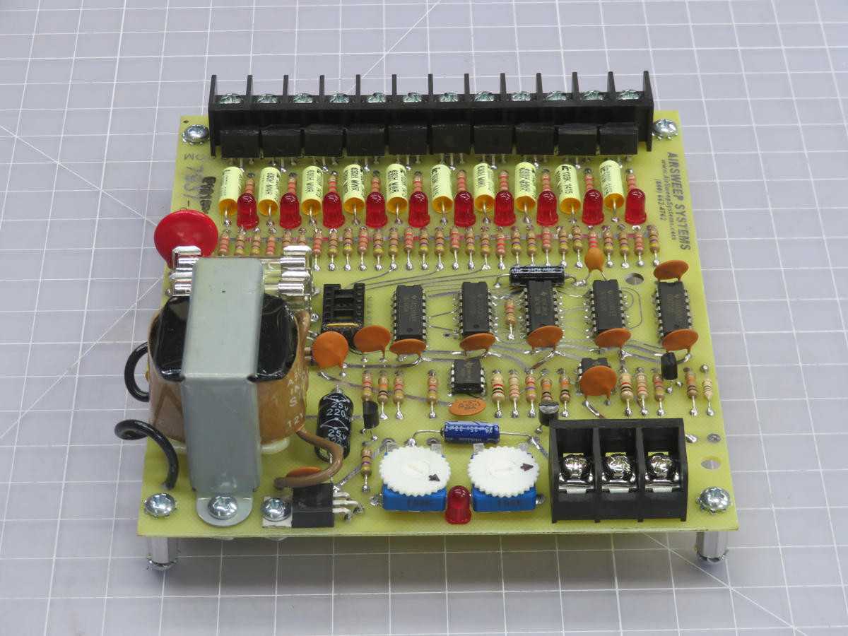 AIRSWEEP SYSTEMS 28465944 PROGRAMMER SEQUENCE CIRCUIT BOARD T239043 - PCB CIRCUIT BOARDS
