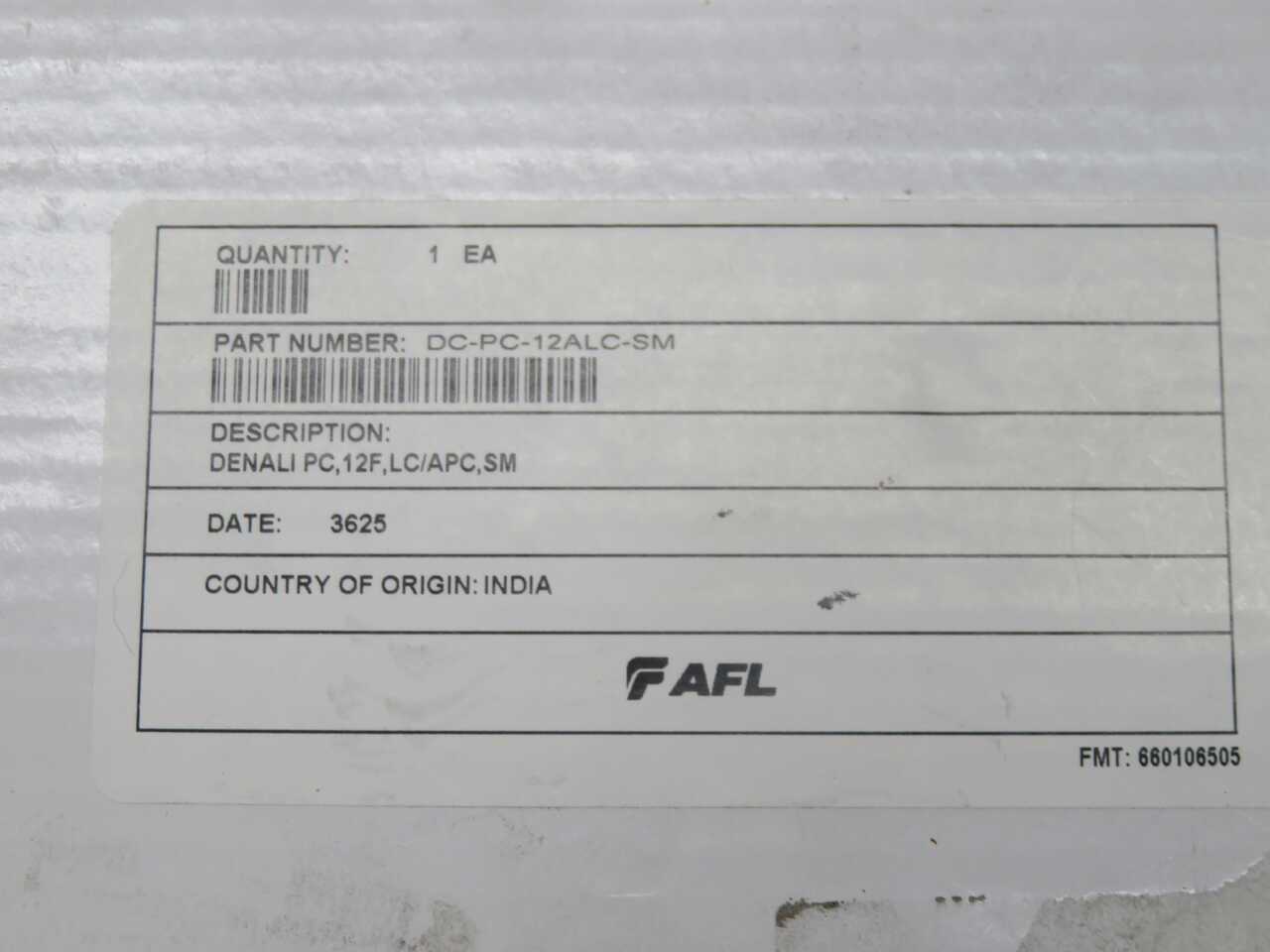 AFL DC-PC-12ALC-SM MPO Fanout Cassettes T270540 - FIBER OPTIC CABLE