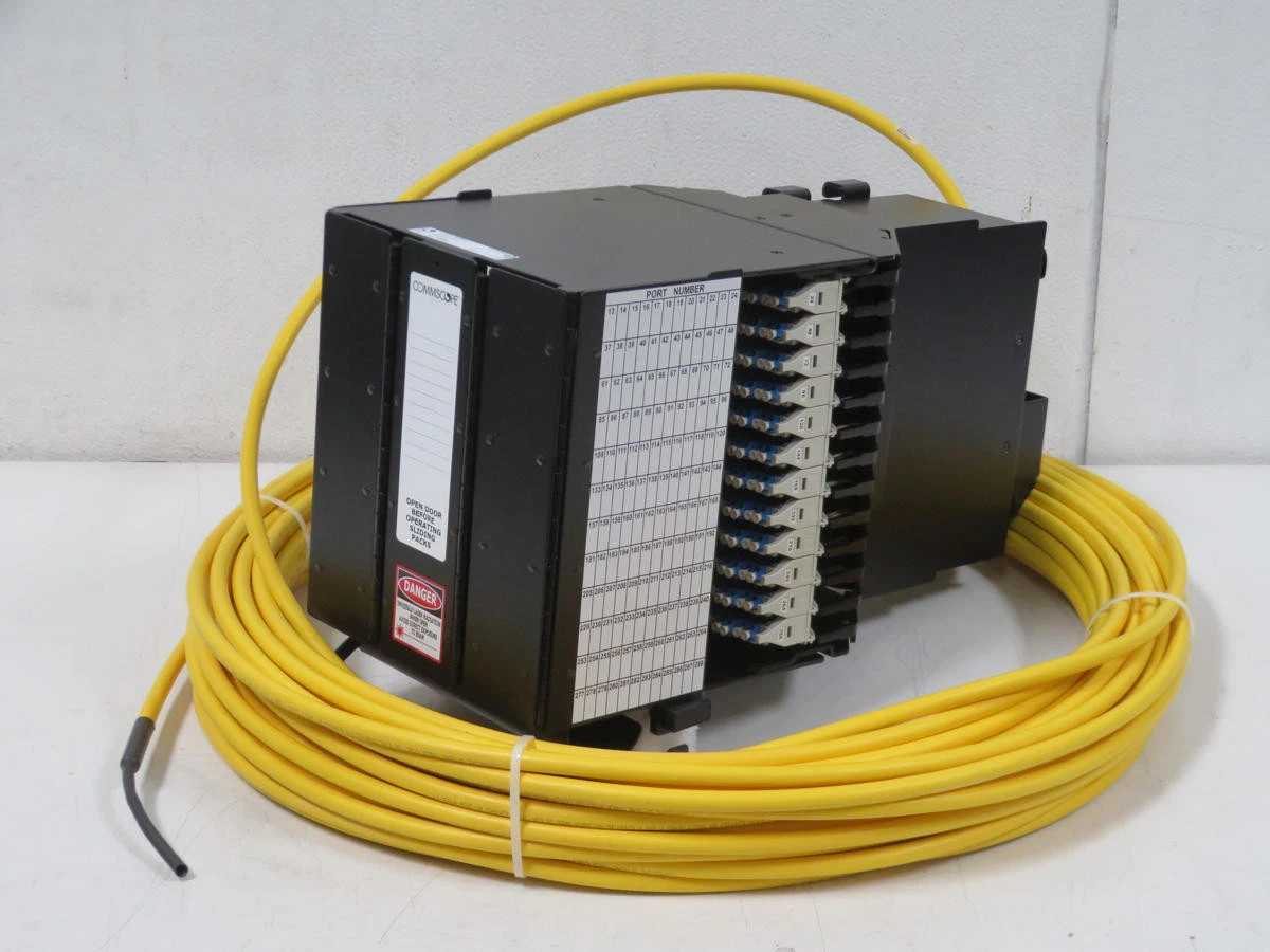 Commscope NGFB-TB5SLUK0BE040 NGFB Series Fiber Patch Block T201129 - FIBER OPTIC CABLE