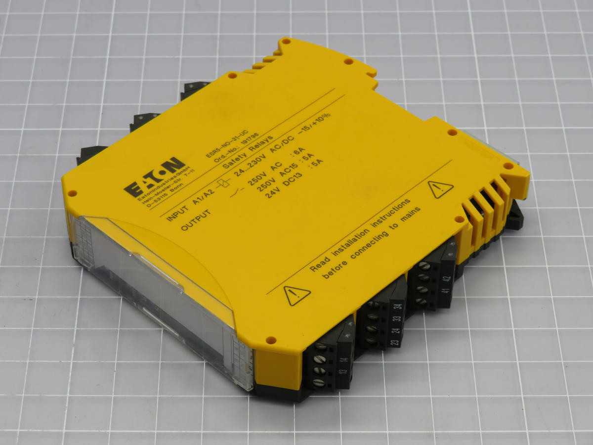 EATON ESR5-NO-31-UC SAFETY RELAY T213035 - SAFETY RELAY