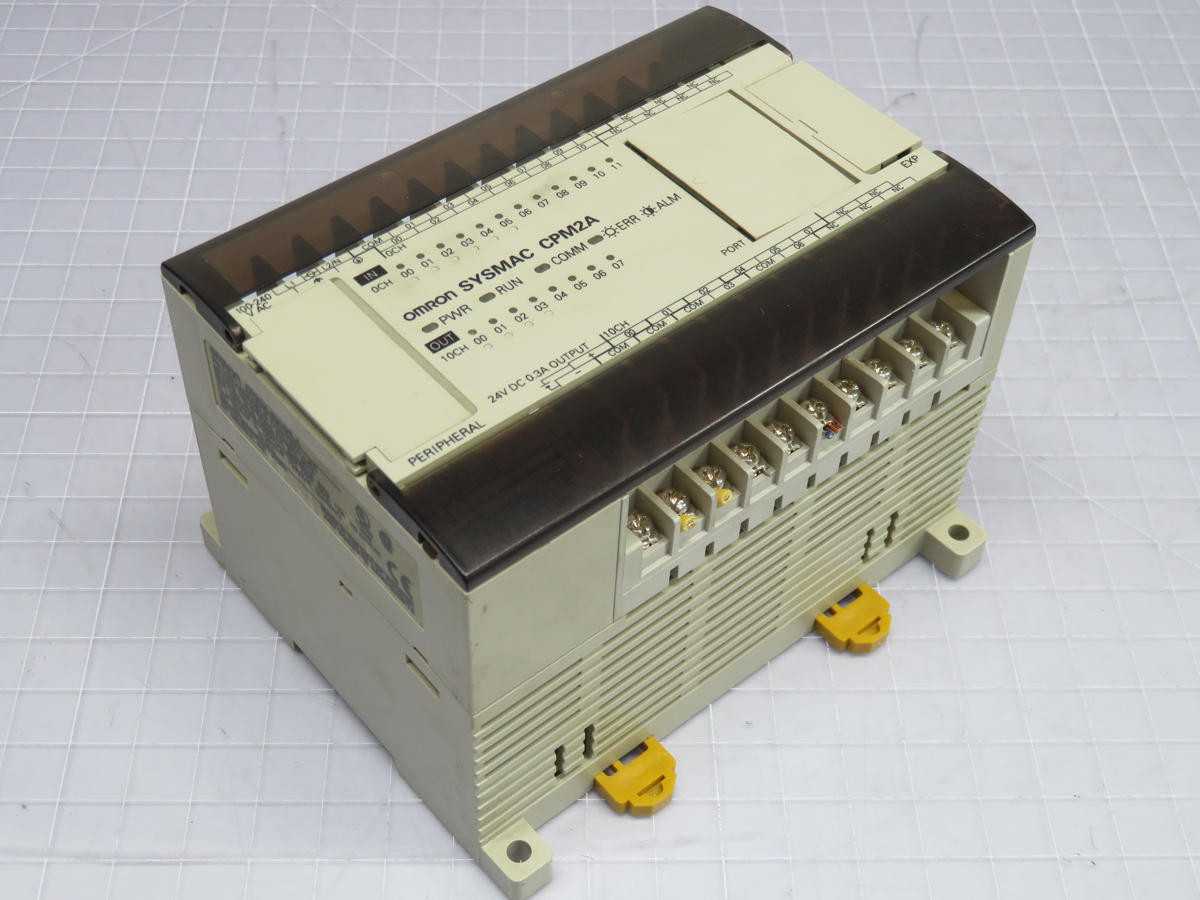 OMRON CPM2A-20CDR-A PROGRAMMABLE CONTROLLER T217007 - PLC MODULES