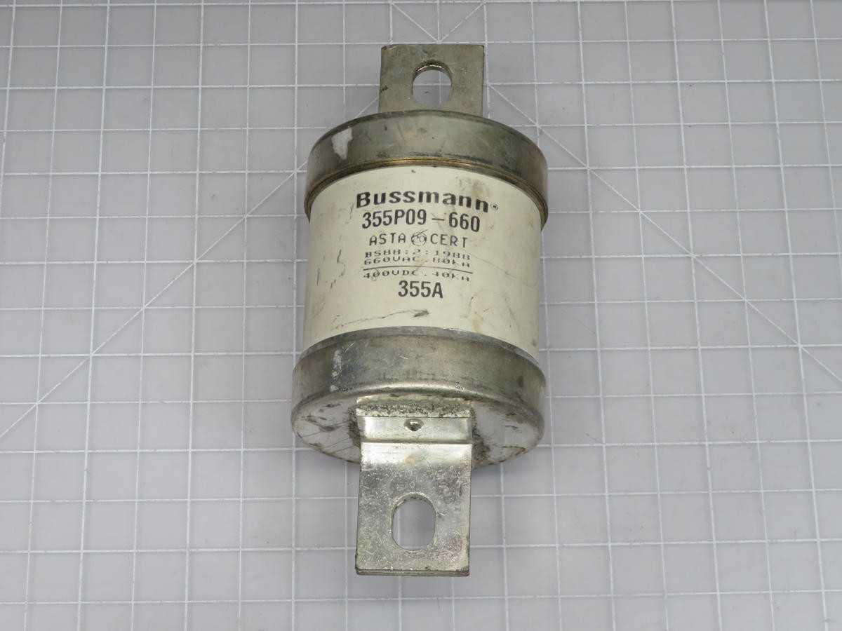 BUSSMANN 355P09-660 CSA FUSE 355 AMP T196068 - FUSES