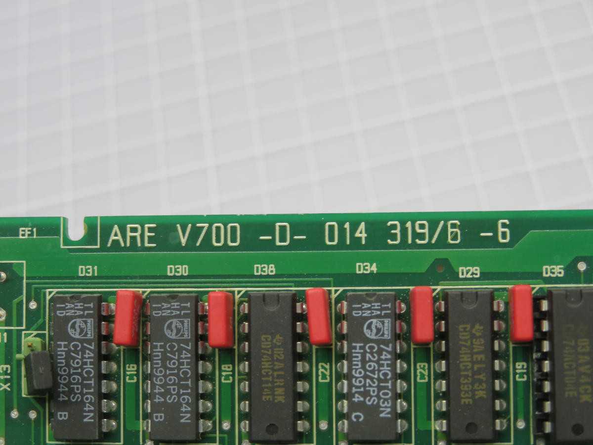 ARE V700-D-014 319/6-6 PRINTED CIRCUIT BOARD T218697 - PCB CIRCUIT BOARDS