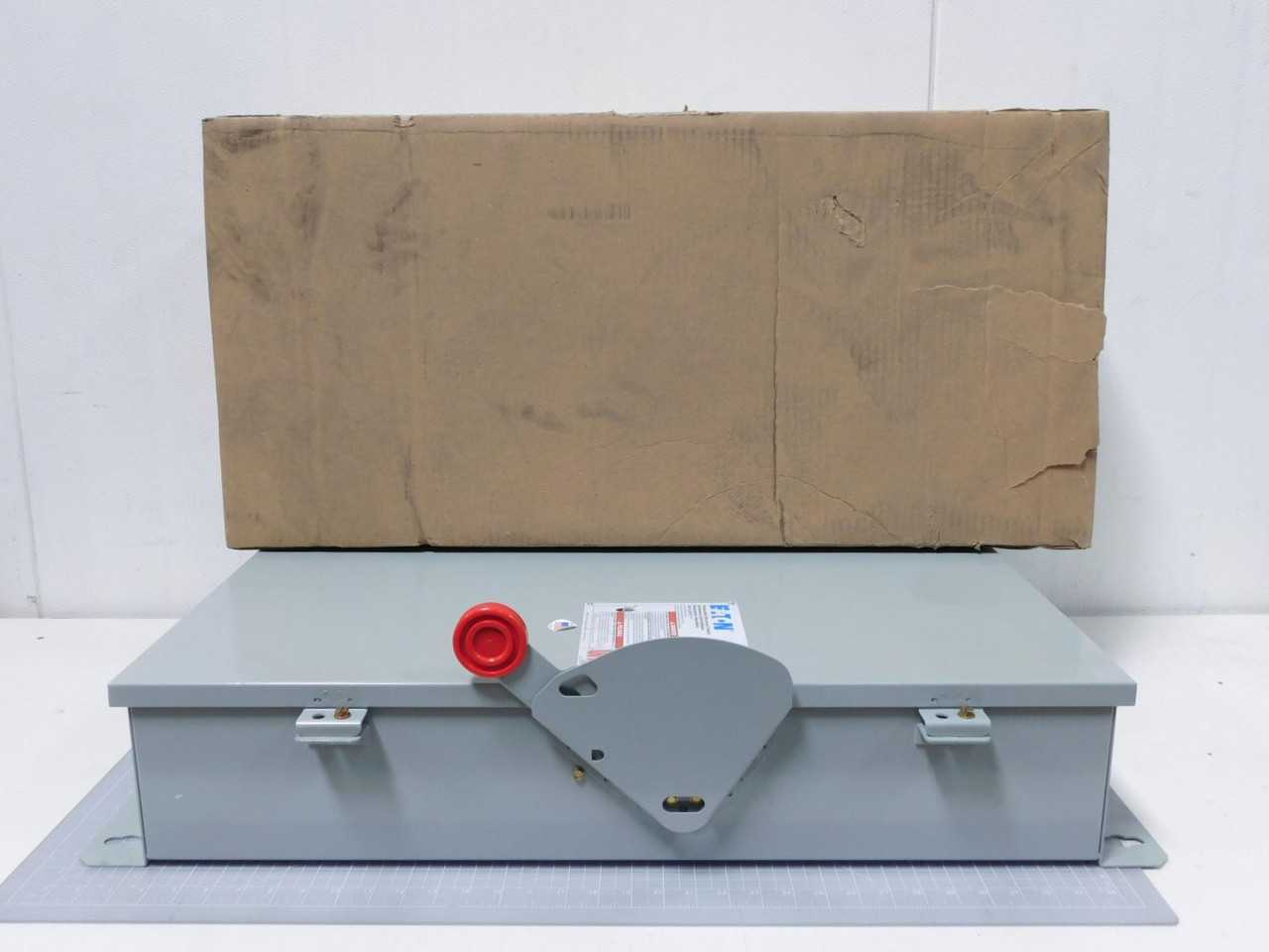 EATON DCG3064URM 3 CIRCUIT SOLAR DISCONNECT SWITCH 200 A 600 V 3R - SWITCHES