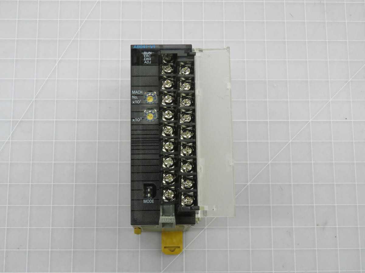 OMRON CJ1W-AD041-V1 INPUT MODULE T225005 - PLC MODULES