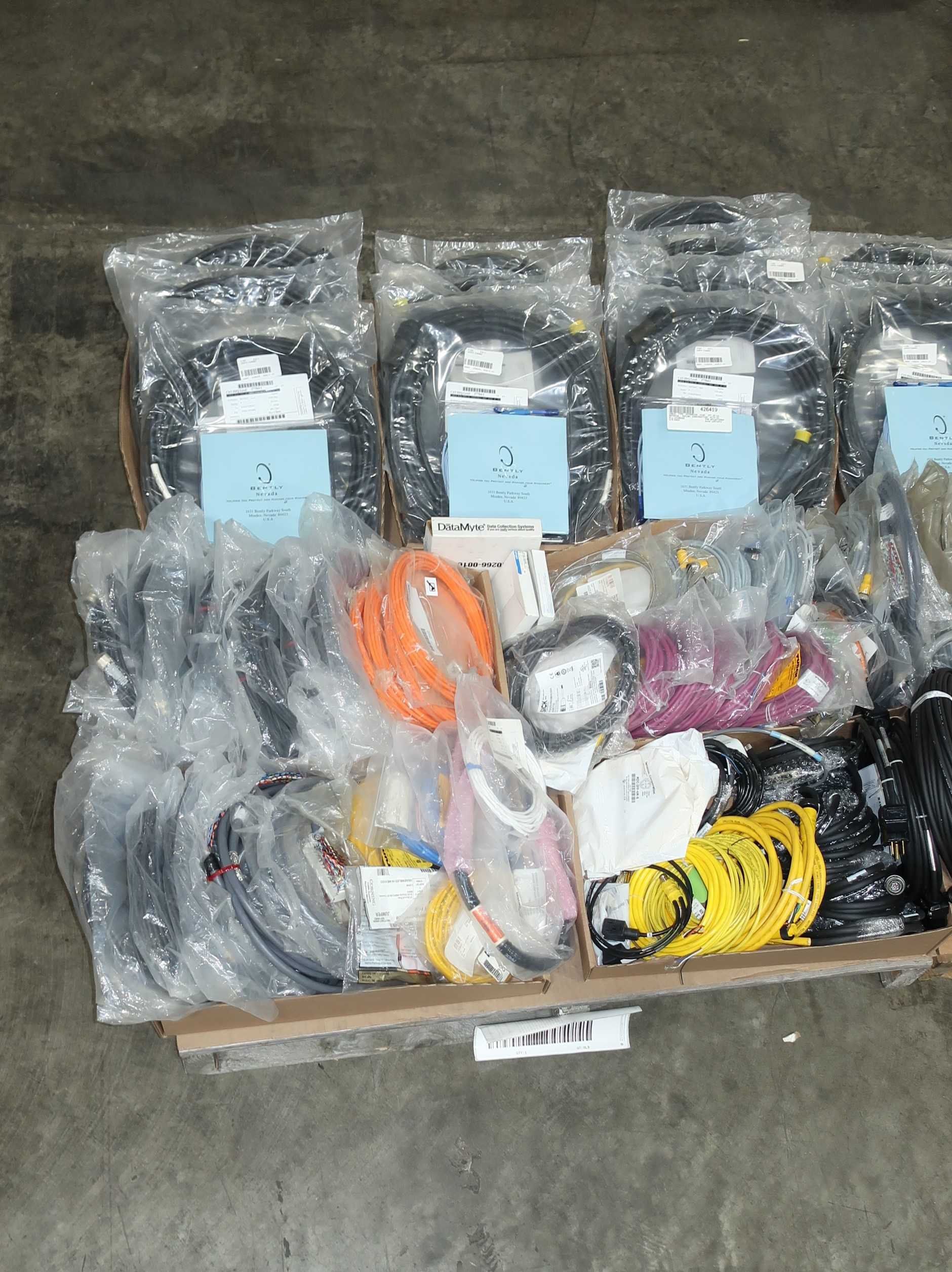 SKU 1775539 - 2 PALLETS OF ASSORTED CORDSET CABLES - CORDSET CABLES