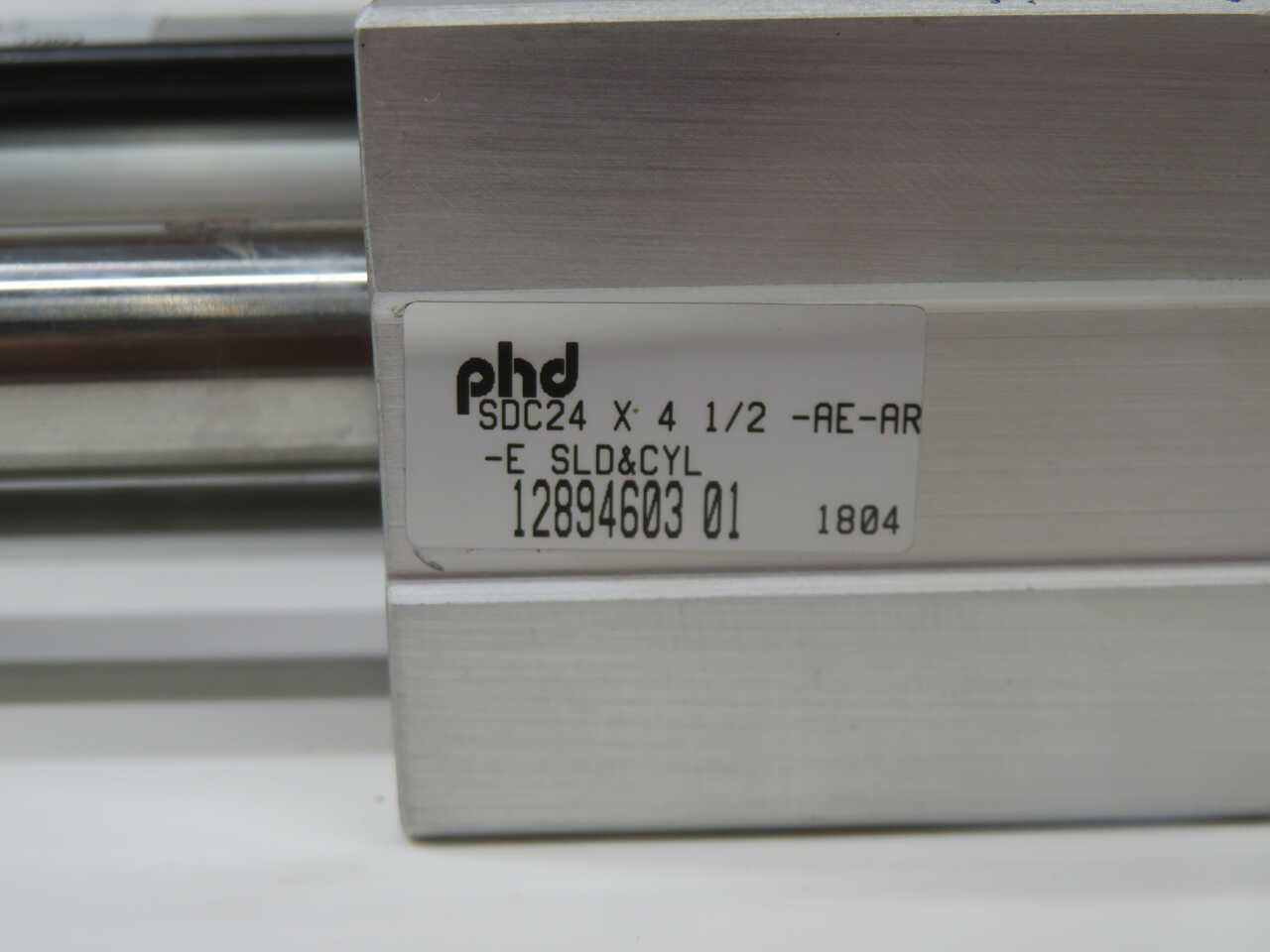 PHD SDC24 X 4 1/2-AE-AR-E SLD&CYL GUIDED SLIDE CYLINDER T269826 - GUIDED SLIDE CYLINDER