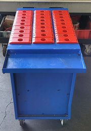 CNC Tool Trolley Cart - 30 Taper for Efficient Tool Organization - ROLLING CARTS
