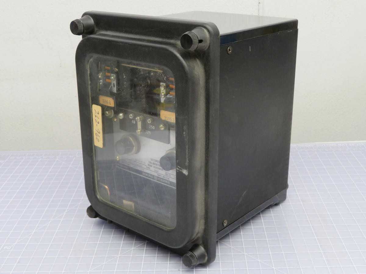 GE 12SAM14A12A GEK-7398 DC OPERATED TIMING RELAY TYPES T199617 - ELECTRICAL COMPONENTS GE 12SAM14A12A GEK-7398 DC OPERATED TIMING RELAY TYPES T199617 - ELECTRICAL COMPONENTS
