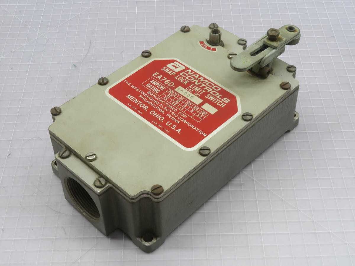 NAMCO EA760-10000 SNAP-LOCK LIMIT SWITCH T213377 - SWITCHES